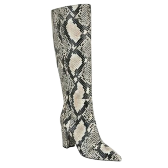 Guess Shoes - (W) Guess Snake Print Chunky Heel